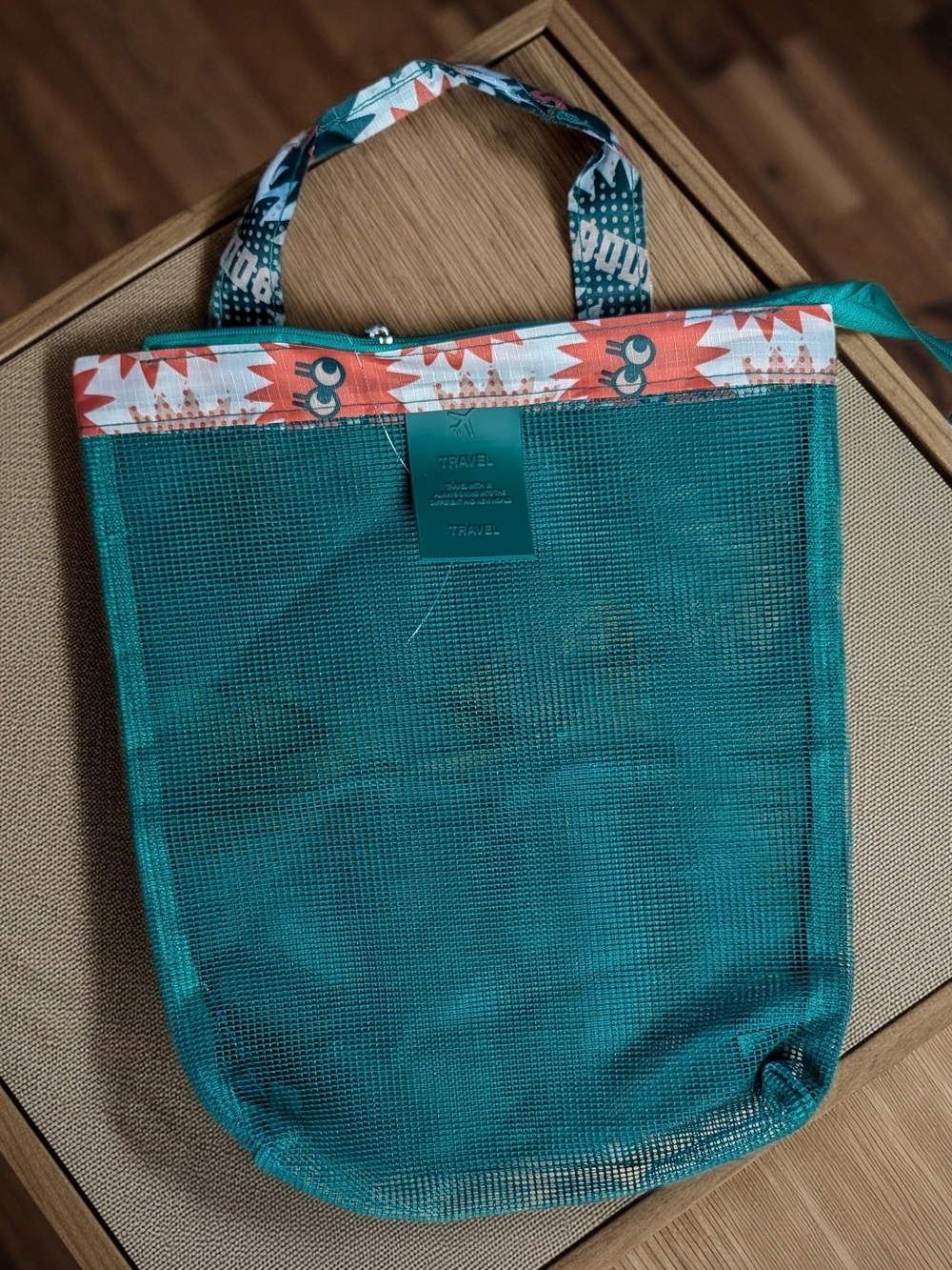 NWOT Vikakiooze Swimming Beach Bag/ Swimwear Mesh Storage Bag/ Travel Bag